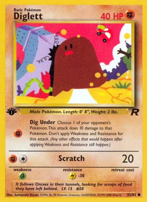 Diglett [Dig Under | Scratch]