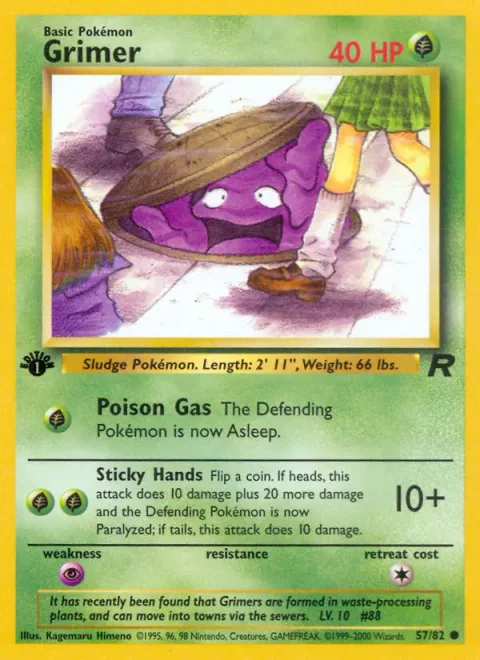 Grimer [Poison Gas | Sticky Hands]