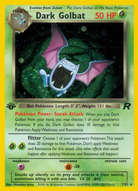Dark Golbat [Sneak Attack | Flitter]