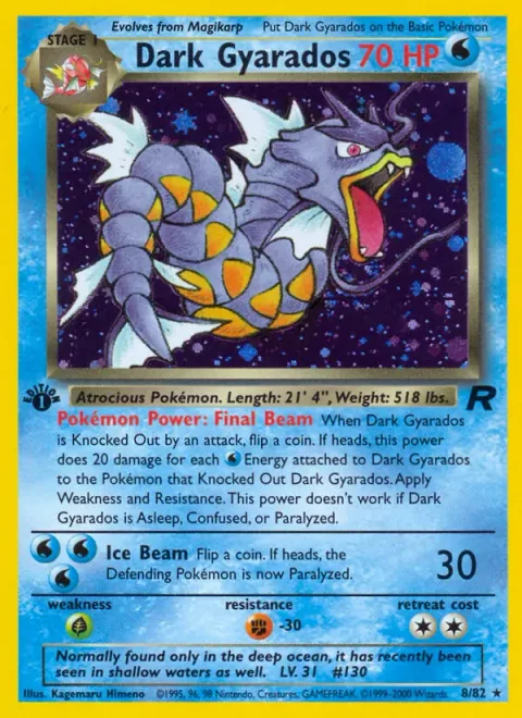 Dark Gyarados [Final Beam | Ice Beam]
