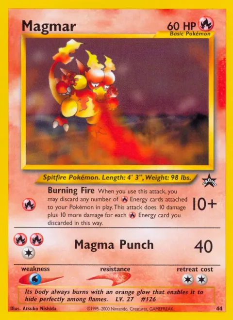 Magmar [Burning Fire | Magma Punch]