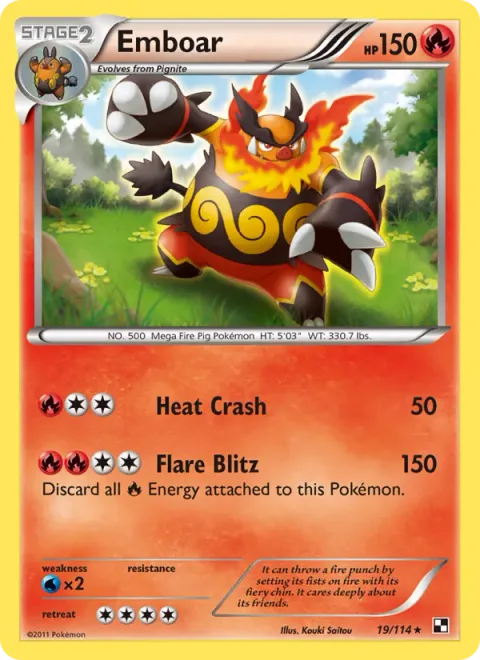 Emboar [Heat Crash | Flare Blitz]