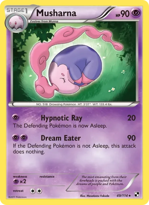 Musharna [Hypnotic Ray | Dream Eater]