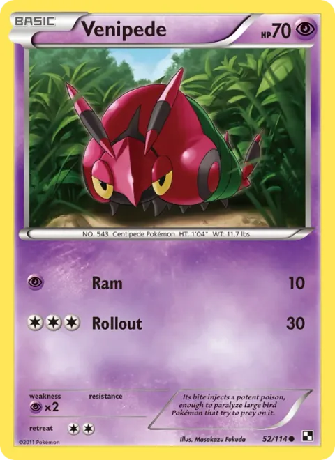 Venipede [Ram | Rollout]