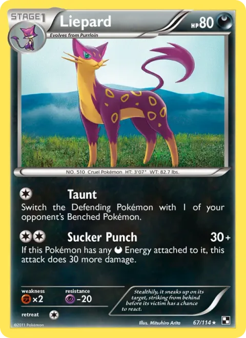 Liepard [Taunt | Sucker Punch]