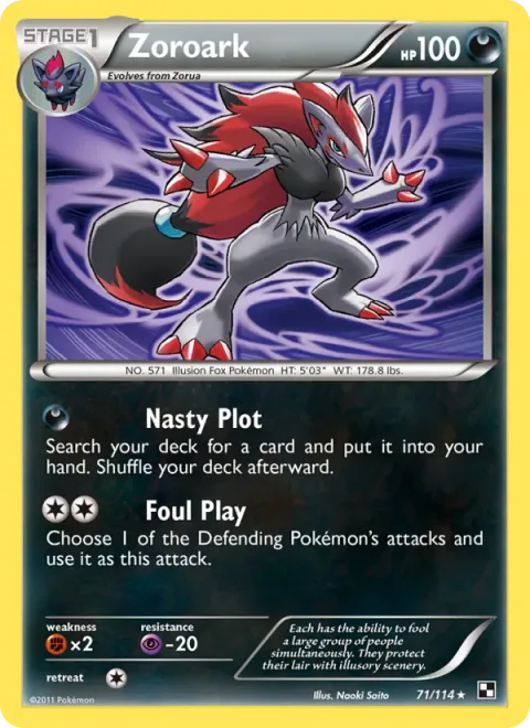 Zoroark [Nasty Plot | Foul Play]