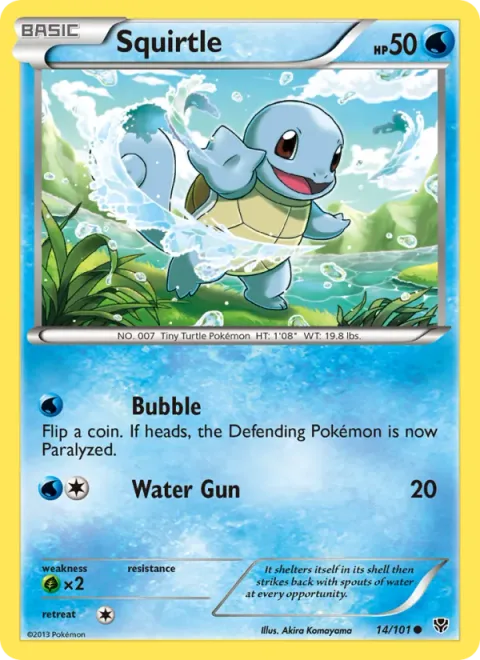 Squirtle [Bubble | Water Gun]