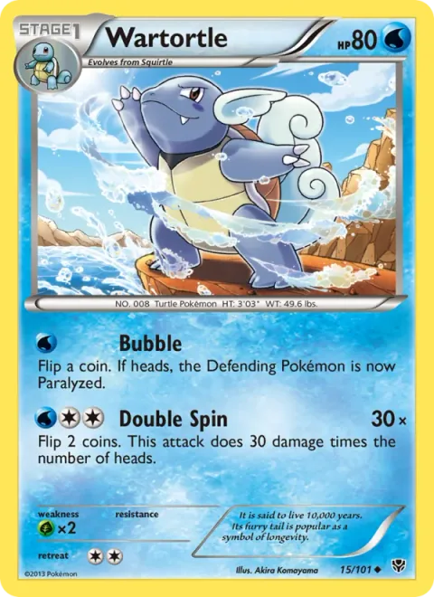 Wartortle [Bubble | Double Spin]