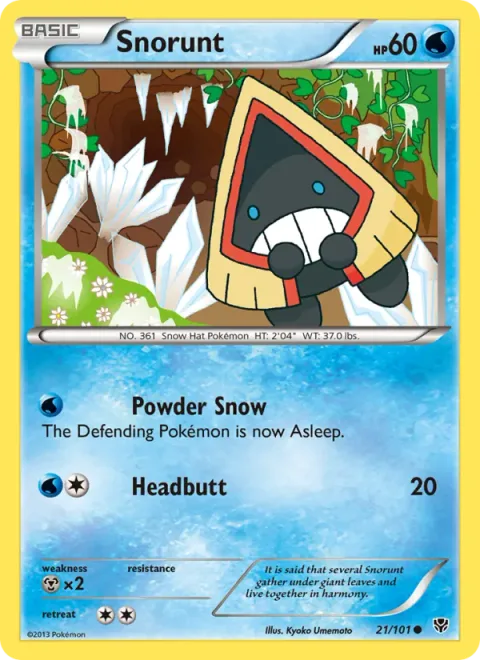 Snorunt [Powder Snow | Headbutt]