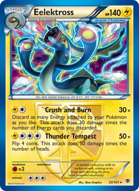 Eelektross [Crush and Burn | Thunder Tempest]