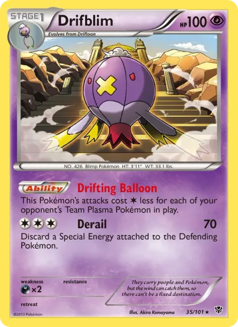 Drifblim [Drifting Balloon | Derail]