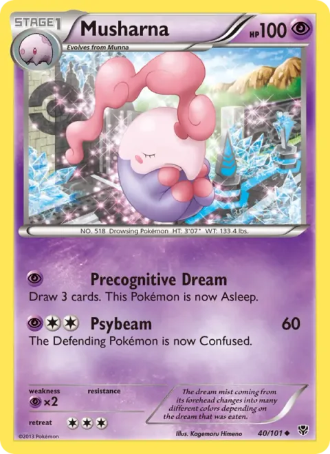 Musharna [Precognitive Dream | Psybeam]