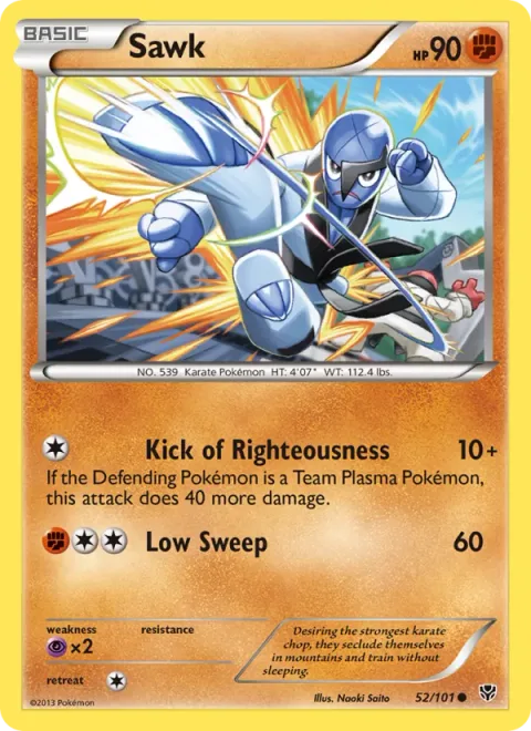 Sawk [Kick of Righteousness | Low Sweep]