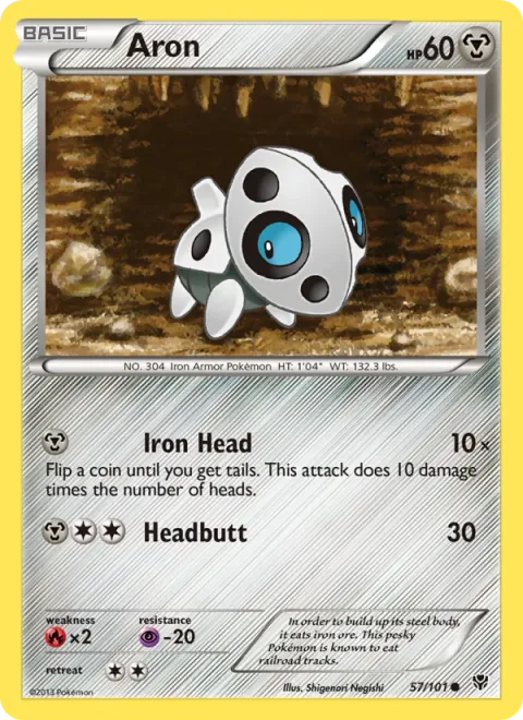 Aron [Iron Head | Headbutt]