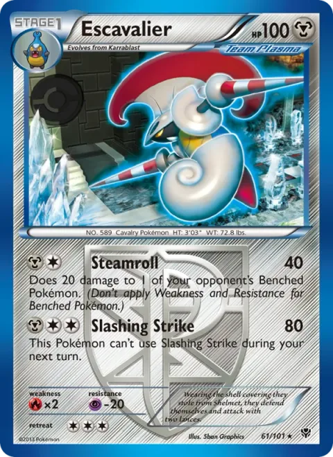 Escavalier [Steamroll | Slashing Strike]