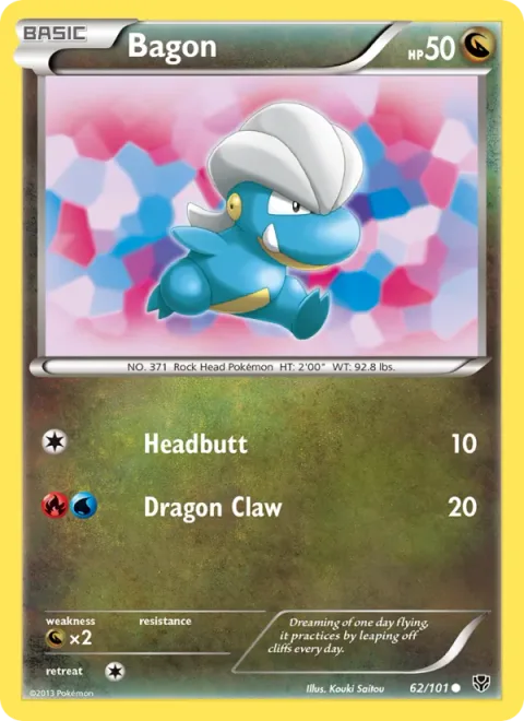 Bagon [Headbutt | Dragon Claw]