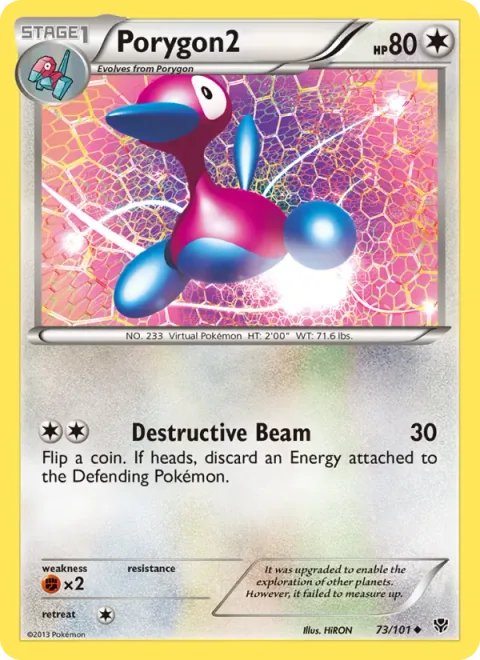Porygon2 [Destructive Beam]