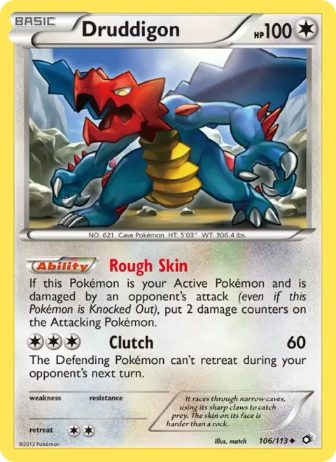 Druddigon [Rough Skin | Clutch]