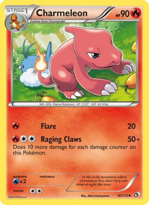 Charmeleon [Flare | Raging Claws]