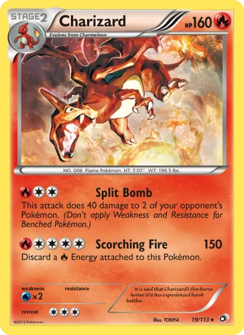 Charizard [Split Bomb | Scorching Fire]