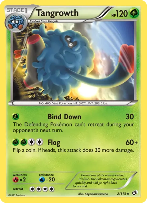 Tangrowth [Bind Down | Flog]