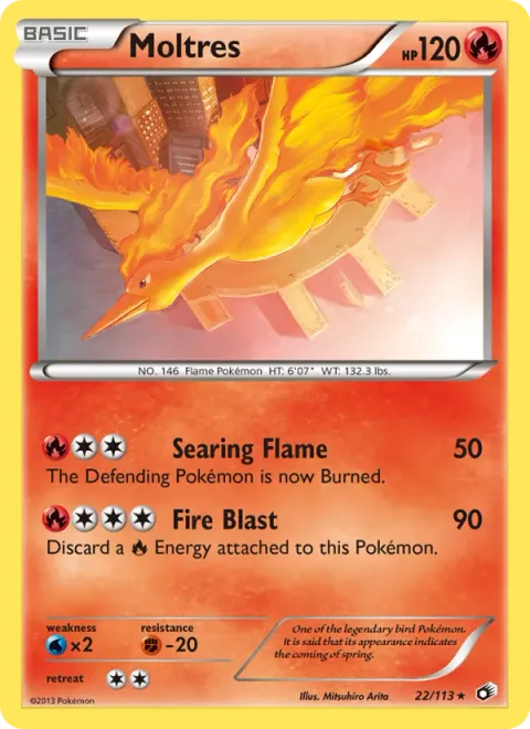 Moltres [Searing Flame | Fire Blast]
