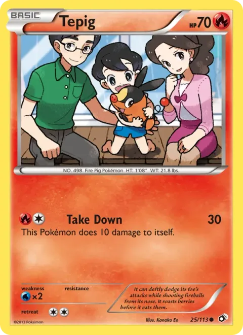 Tepig [Take Down]
