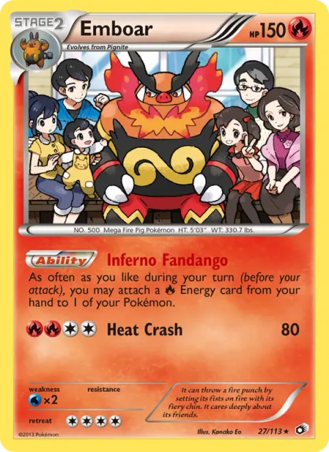 Emboar [Inferno Fandango | Heat Crash]