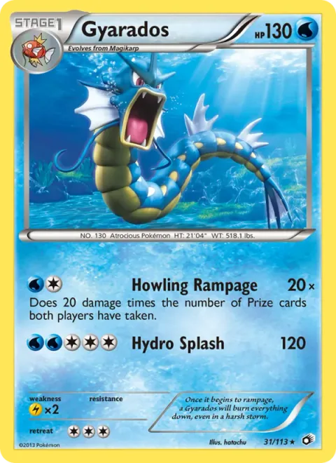 Gyarados [Howling Rampage | Hydro Splash]