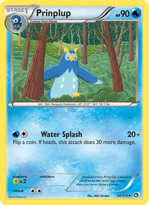 Prinplup [Water Splash]