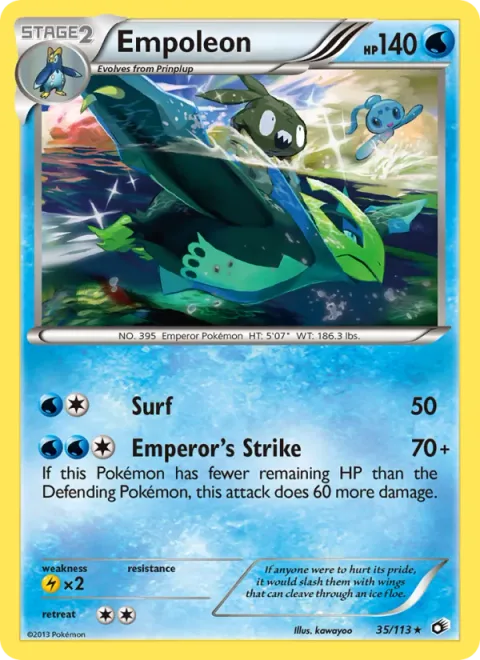Empoleon [Surf | Emperor's Strike]