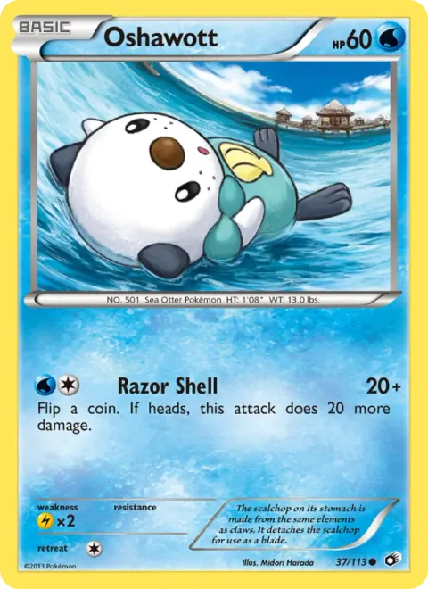 Oshawott [Razor Shell]