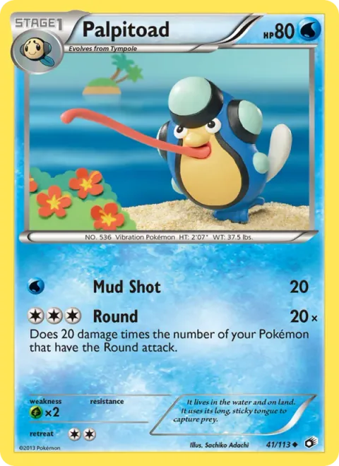Palpitoad [Mud Shot | Round]
