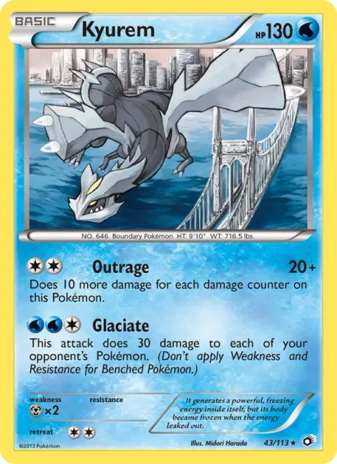 Kyurem [Outrage | Glaciate]