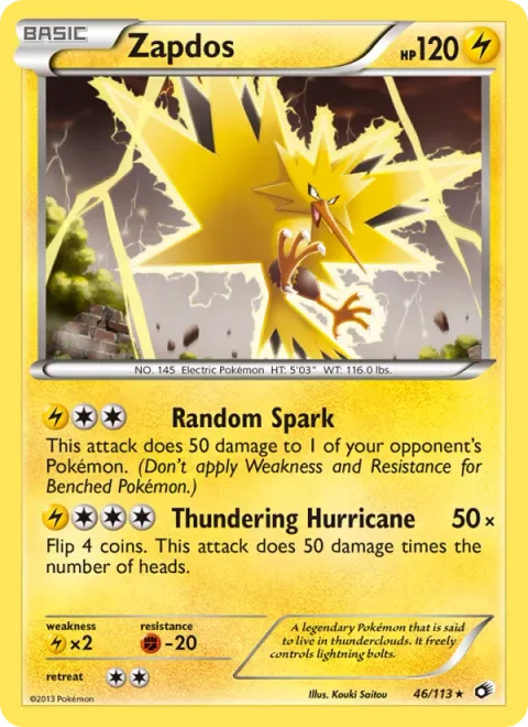 Zapdos [Random Spark | Thundering Hurricane]