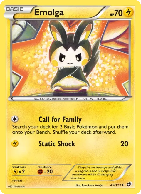 Emolga [Call for Family | Static Shock]