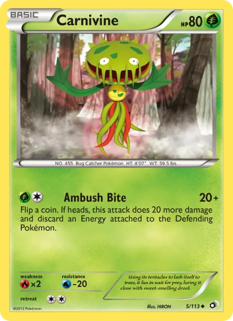 Carnivine [Ambush Bite]