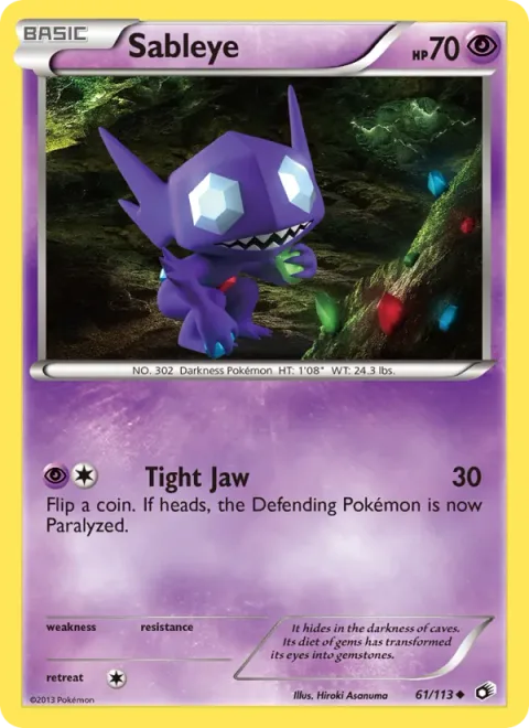 Sableye [Tight Jaw]