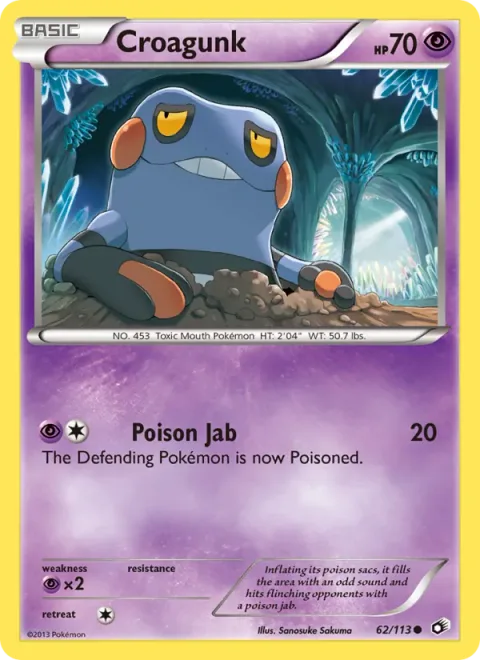 Croagunk [Poison Jab]