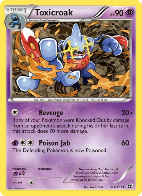 Toxicroak [Revenge | Poison Jab]