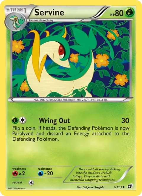Servine [Leaf Blade | Vine Whip]