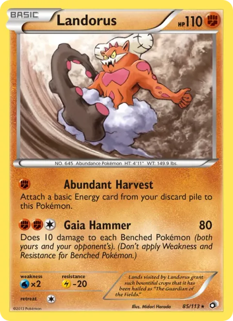 Landorus [Abundant Harvest | Gaia Hammer]