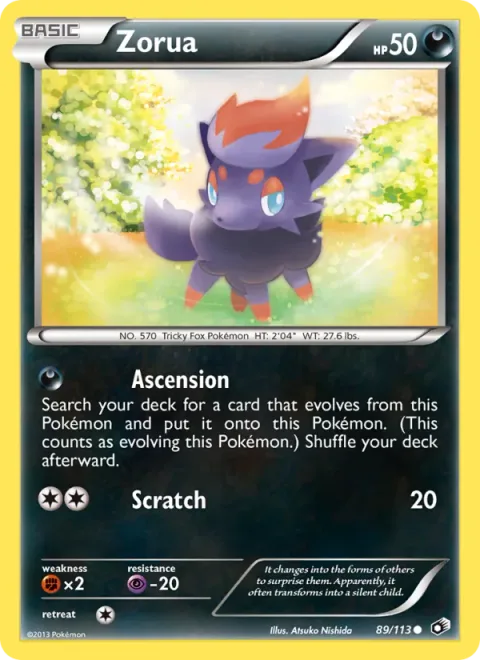 Zorua [Ascension | Scratch]