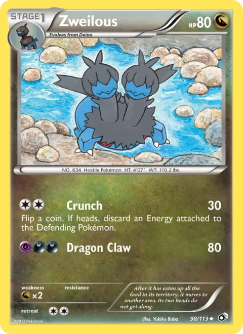 Zweilous [Crunch | Dragon Claw]