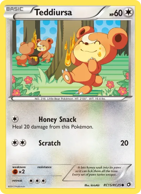 Teddiursa [Honey Snack | Scratch]