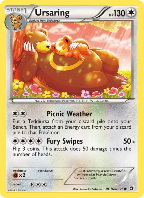 Ursaring [Picnic Weather | Fury Swipes]