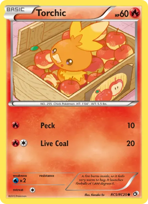 Torchic [Peck | Live Coal | BW]