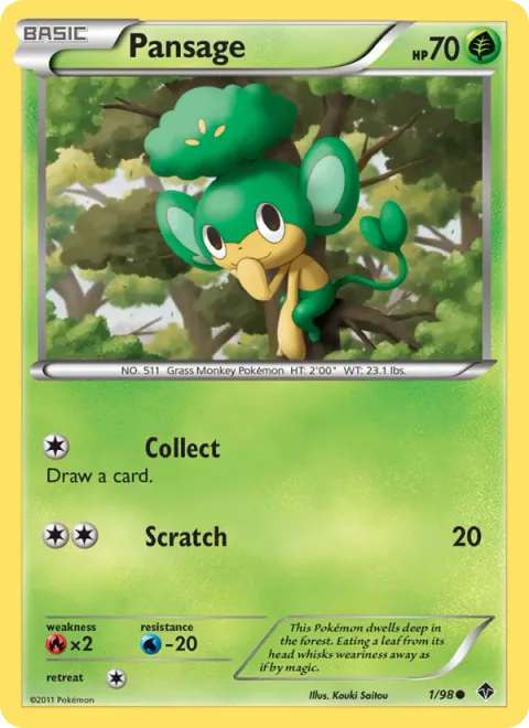 Pansage [Collect | Scratch]