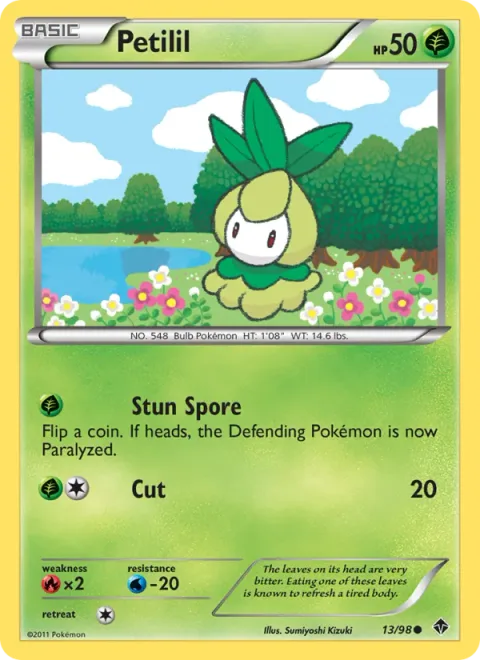 Petilil [Stun Spore | Cut]