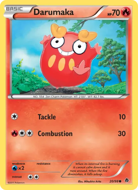 Darumaka [Tackle | Combustion]